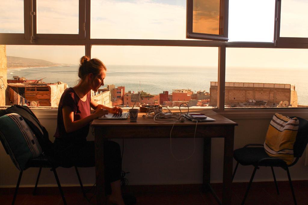 Sundesk Coworking And B&B Taghazout Eksteriør bilde
